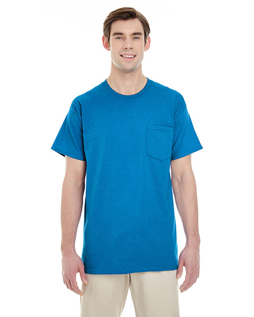 Gildan G530 Men 5.3 oz. Pocket T-Shirt at GotApparel