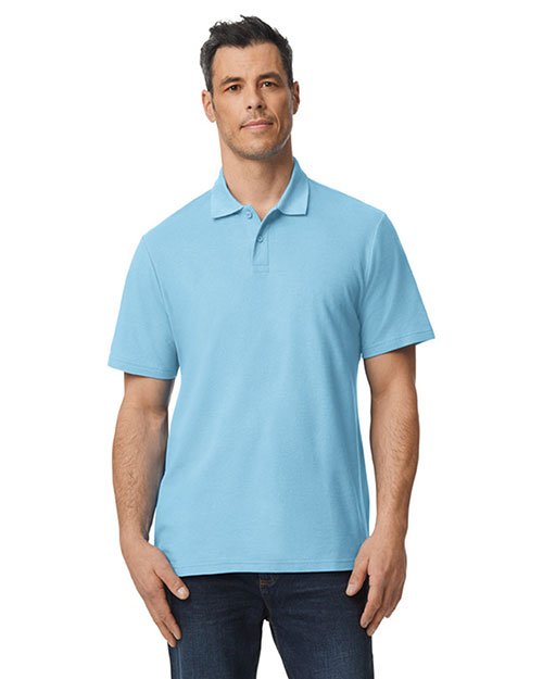 Gildan G648  Men's Softstyle Double Pique Polo at GotApparel