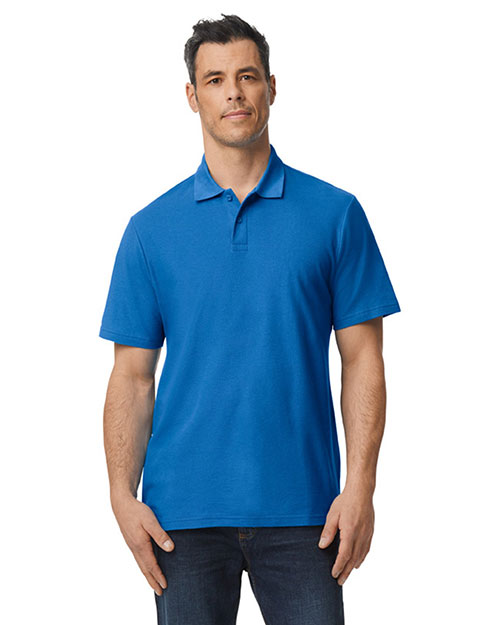 Gildan G648 Men's Softstyle Double Pique Polo at GotApparel