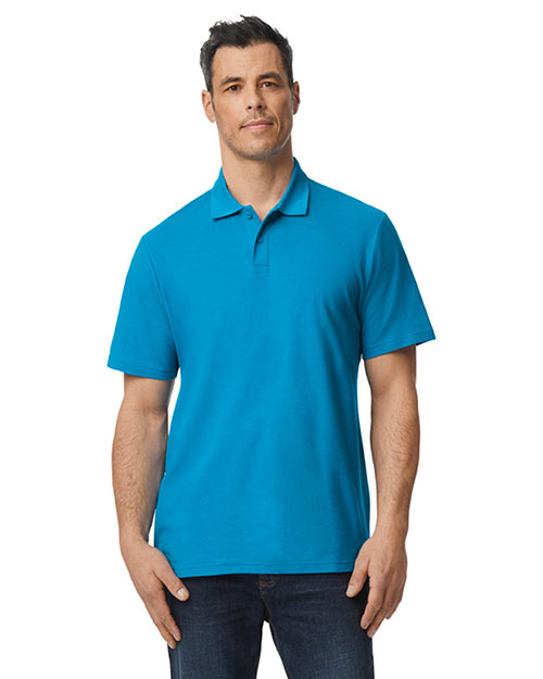 Gildan G648  Men's Softstyle Double Pique Polo at GotApparel