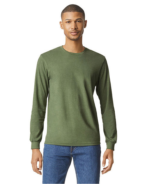 Gildan G674 Unisex Softstyle CVC Long Sleeve T-Shirt at GotApparel