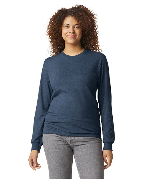 Gildan G674 Unisex Softstyle CVC Long Sleeve T-Shirt at GotApparel