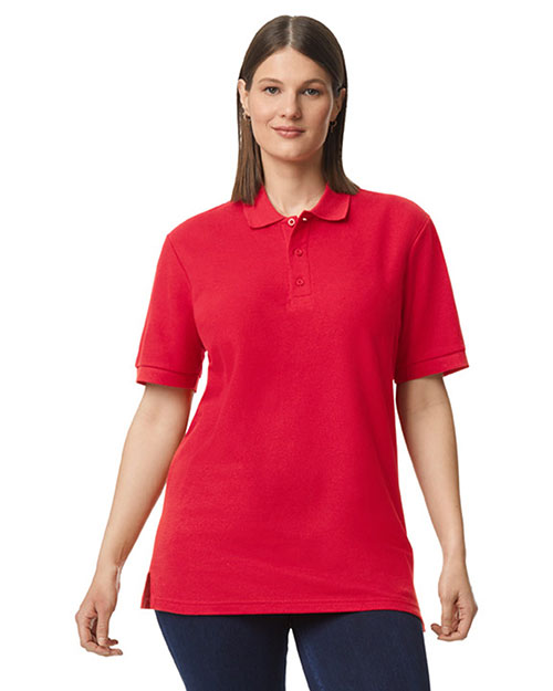 Gildan G858  Unisex Midweight Double Pique Polo at GotApparel