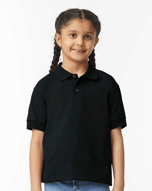 Gildan G880B Boys Dryblend 5.6 Oz. 50/50 Jersey Polo at GotApparel