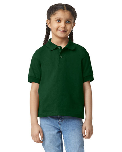 Gildan G880B Boys Dryblend 5.6 Oz. 50/50 Jersey Polo at GotApparel