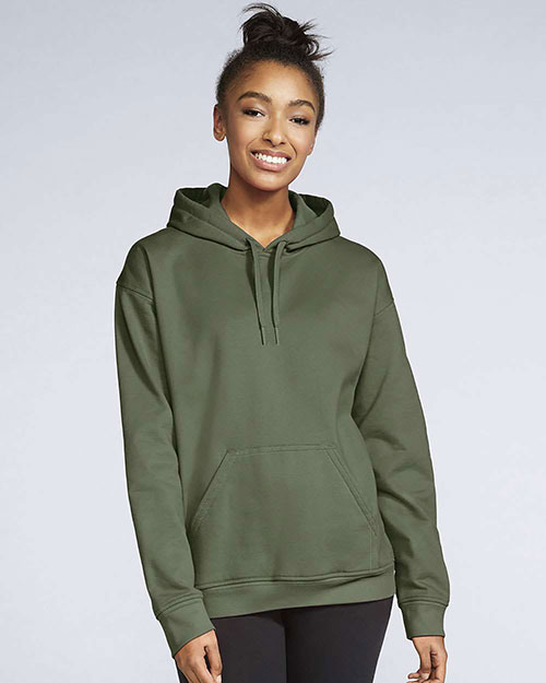 Gildan SF500 Adult Softstyle® Fleece Pullover Hooded Sweatshirt at GotApparel
