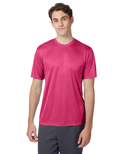 Hanes 4820 Adult Cool DRI® with FreshIQ T-Shirt at GotApparel