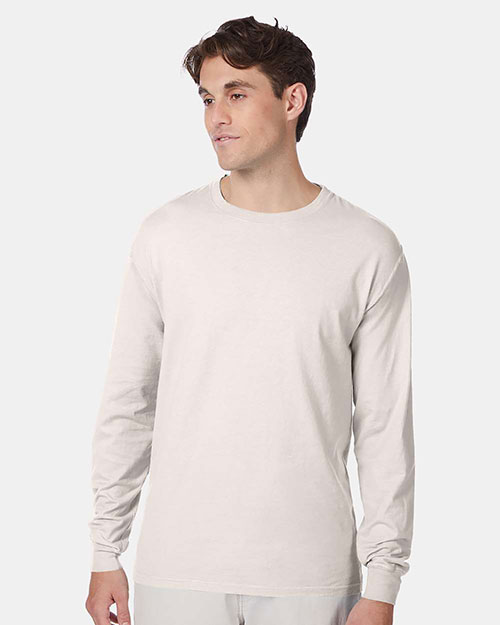 Hanes 5186 Men 6.1 Oz. Long-Sleeve Beefy Tee at GotApparel