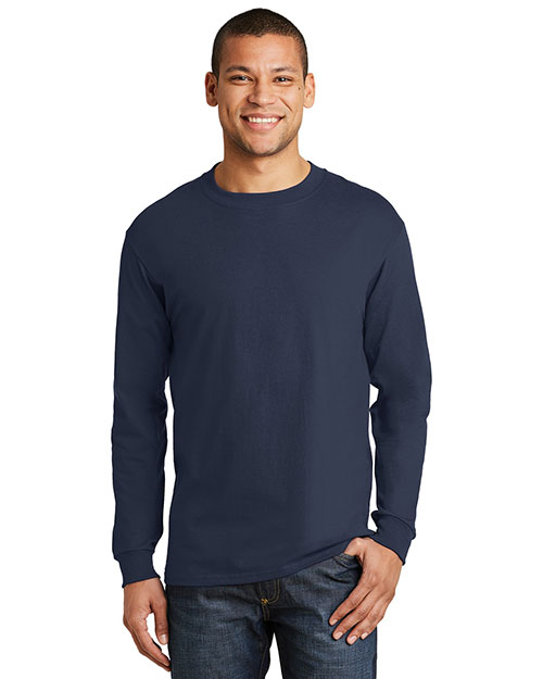 Hanes 5186 100% Cotton Long Sleeve Beefy T-Shirt at GotApparel