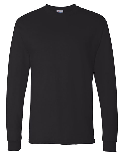 Hanes 5286 Men 5.2 Oz. Comfort Soft Cotton Long-Sleeve T-Shirt 4-Pack at GotApparel