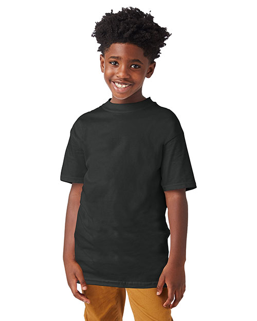 Hanes 5380 Boys 6.1 Oz. Beefy-Tee 3-Pack at GotApparel