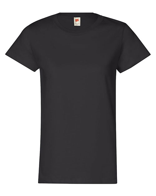 Hanes 5680 Women 5.2 Oz. Comfort Soft Cotton T-Shirt at GotApparel