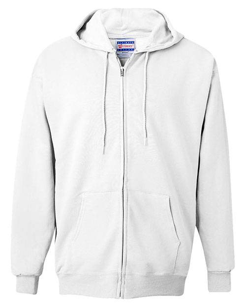 Hanes F280 Men Ultimate Cotton 90/10 Full-Zip Hood at GotApparel