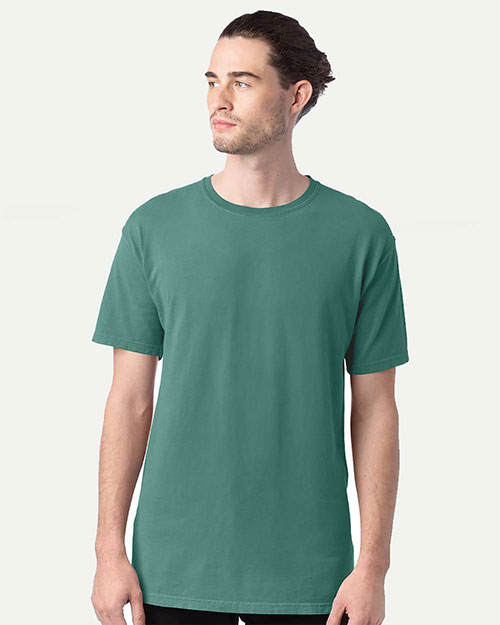 ComfortWash By Hanes GDH100 Men Garment-Dyed Short-Sleeve T-Shirt at GotApparel