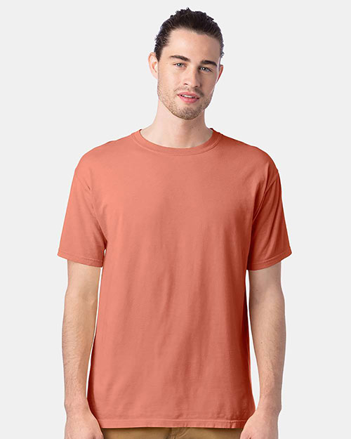 ComfortWash By Hanes GDH100 Men Garment-Dyed Short-Sleeve T-Shirt at GotApparel