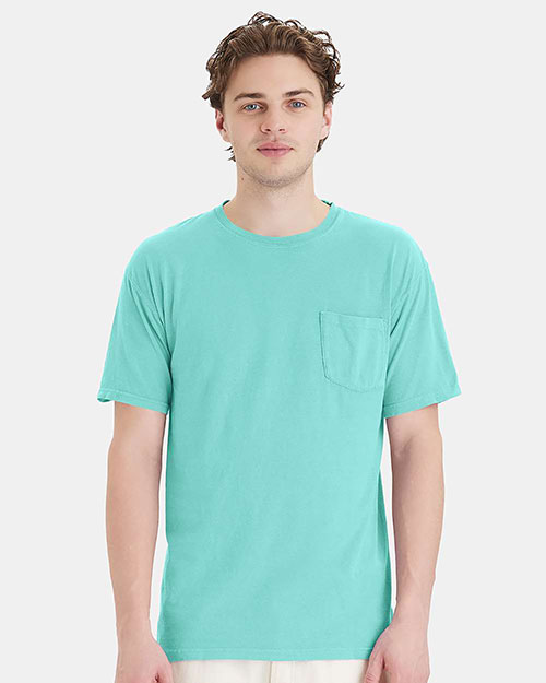 ComfortWash By Hanes GDH150 Unisex Garment-Dyed Pocket T-Shirt at GotApparel