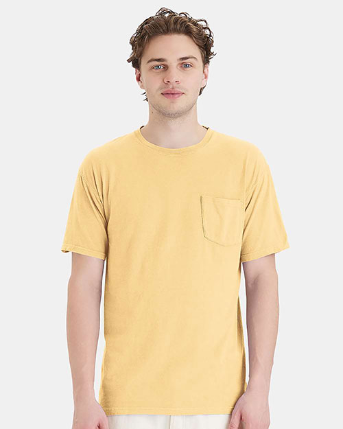 ComfortWash By Hanes GDH150 Unisex Garment-Dyed Pocket T-Shirt at GotApparel