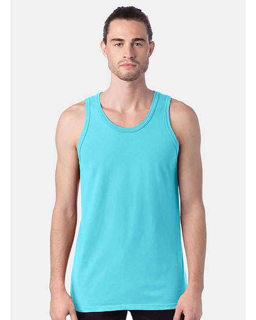 Hanes GDH300 Unisex Garment-Dyed Sleeveless Tank at GotApparel