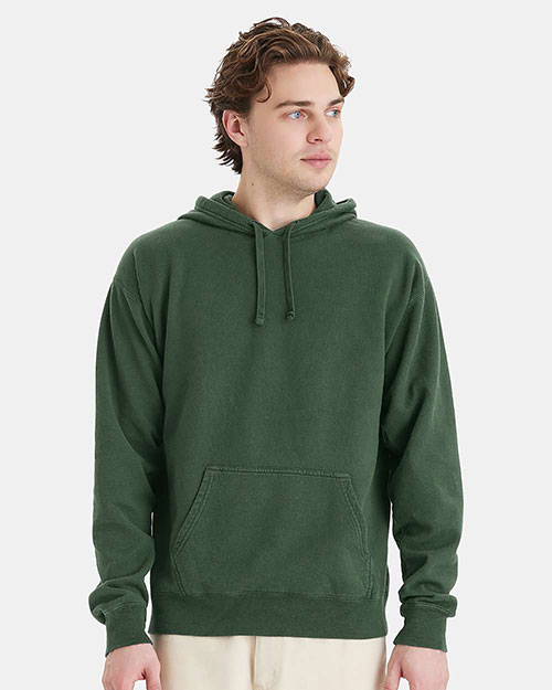 Hanes GDH450 Unisex Garment-Dyed Fleece Hoodie at GotApparel