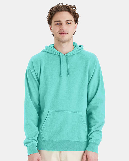 Hanes GDH450 Unisex Garment-Dyed Fleece Hoodie at GotApparel