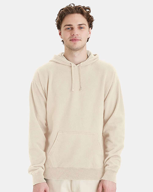 Hanes GDH450 Unisex Garment-Dyed Fleece Hoodie at GotApparel