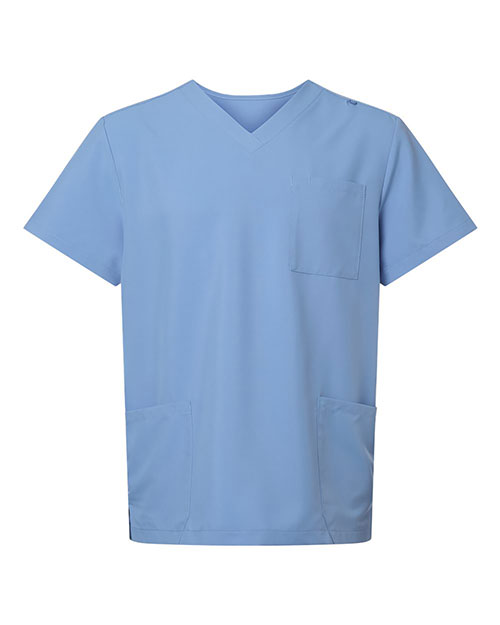 Hanes HMB002 Men's V-Neck 3 Pocket Scrub Top at GotApparel