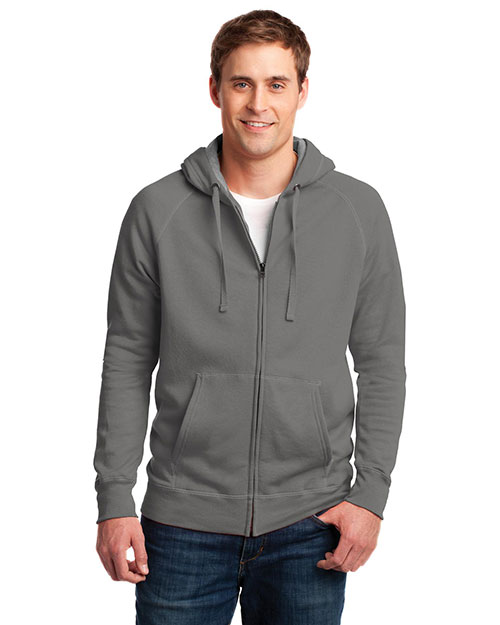 Hanes HN280 Men's Full-Zip Hooded Sweatshirt at GotApparel