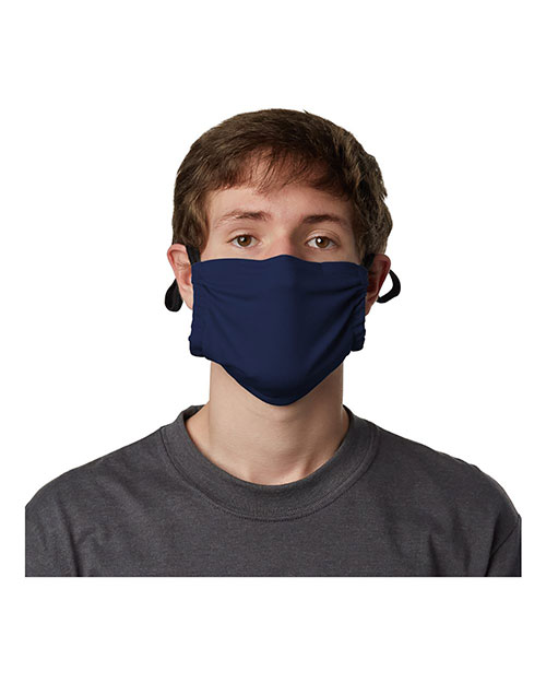 Hanes MKPKCR 2-Ply Cotton Pocket Face Mask at GotApparel