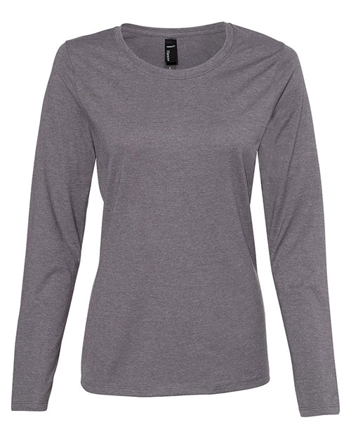 Hanes S04LS Women Perfect-T ’s Long Sleeve Scoopneck T-Shirt at GotApparel