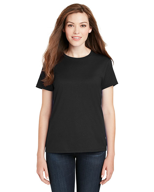 Hanes SL04 Women 4.5 oz Nano-T®Cotton T-Shirt at GotApparel