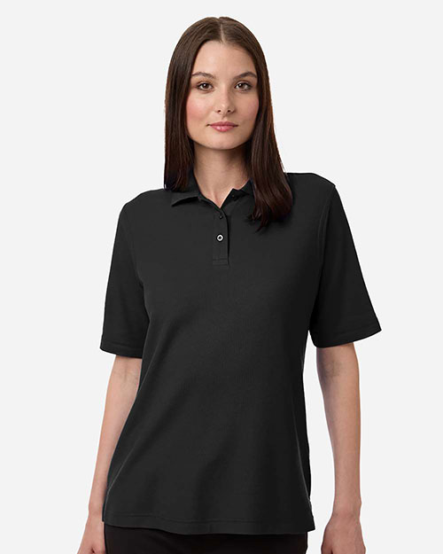 Harriton M105W Women's Maverick CVC Pique Polo at GotApparel