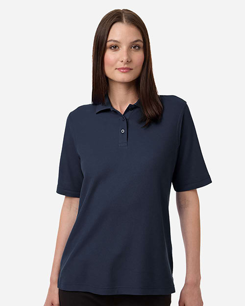 Harriton M105W Women's Maverick CVC Pique Polo at GotApparel