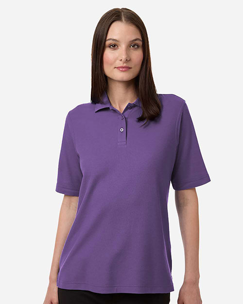 Harriton M105W Women's Maverick CVC Pique Polo at GotApparel