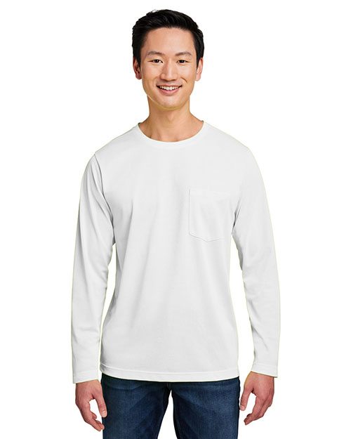 Harriton M118L Unisex Charge Snag and Soil Protect Long-Sleeve T-Shirt at GotApparel