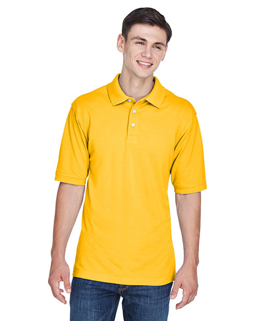 Harriton M265 Men 5.6 Oz. Easy Blend Polo at GotApparel