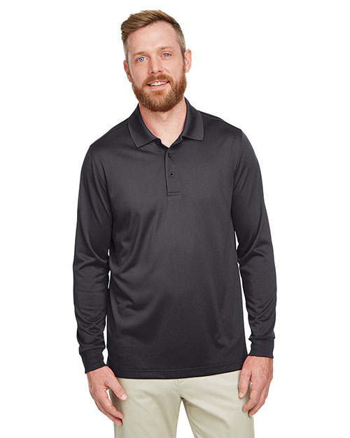 Harriton M348L Men Advantage Snag Protection Plus Il Long Sleeve Polo at GotApparel