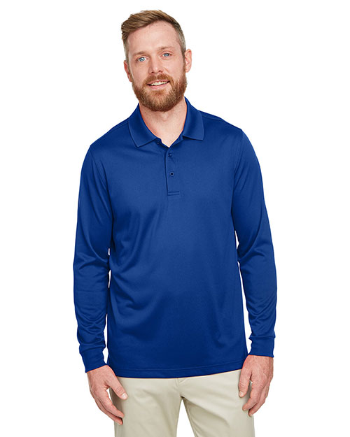 Harriton M348L Men Advantage Snag Protection Plus Il Long Sleeve Polo at GotApparel