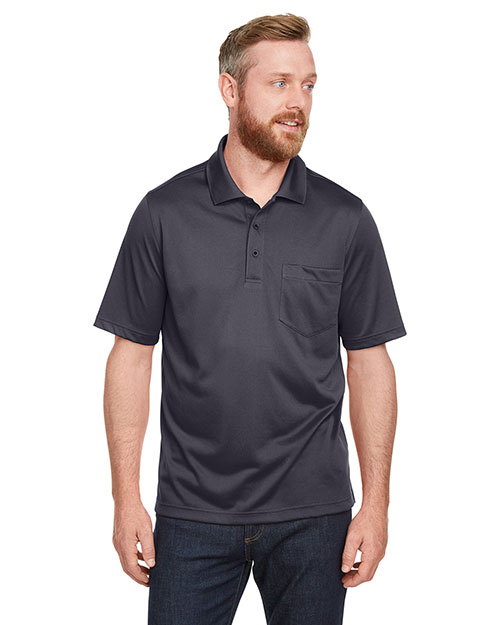 Harriton M348P Men Advantage Snag Protection Plus Il Pocket Polo at GotApparel