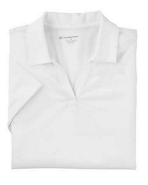 Harriton M354W Women Micro Pique Polo at GotApparel