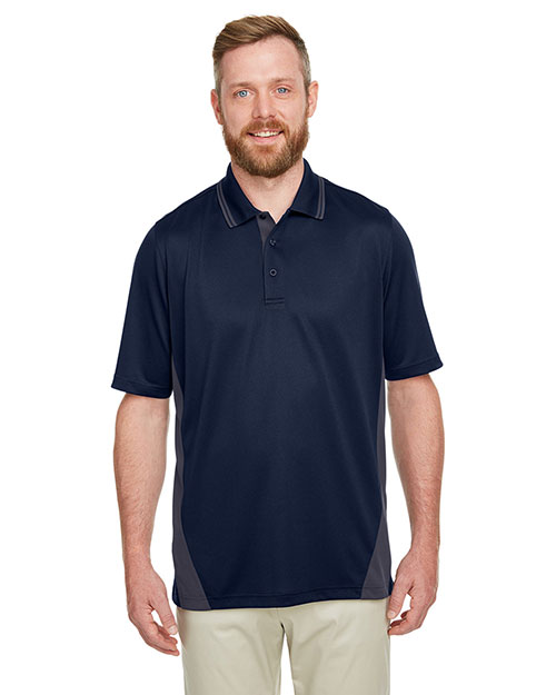 Harriton M386 Men Flash Snag Protection Plus Il Colorblock Polo at GotApparel