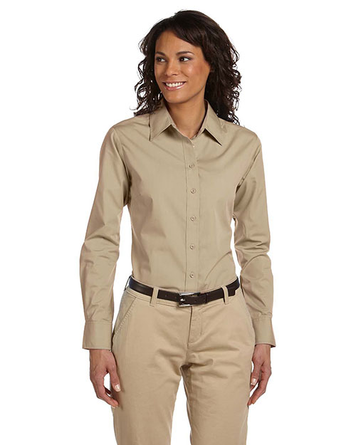 Harriton M510W Women 3.1 Oz. Essential Poplin at GotApparel