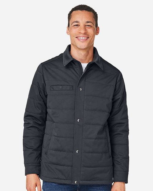 Harriton M821 Unisex Guardian Soft Shell Chore Coat at GotApparel
