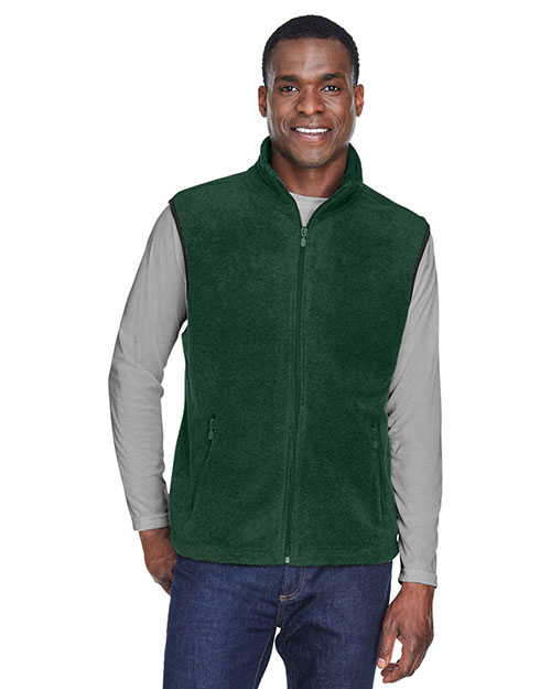 Harriton M985 Men 8 Oz. Fleece Vest at GotApparel
