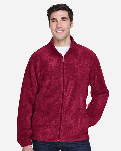 Harriton M990 Men 8 Oz. Full-Zip Fleece at GotApparel