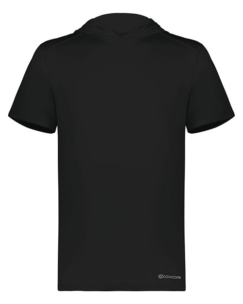 Holloway 222142 CoolcoreÂ® Short Sleeve Hoodie at GotApparel