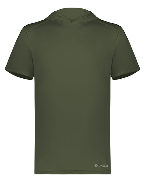 Holloway 222142 CoolcoreÂ® Short Sleeve Hoodie at GotApparel