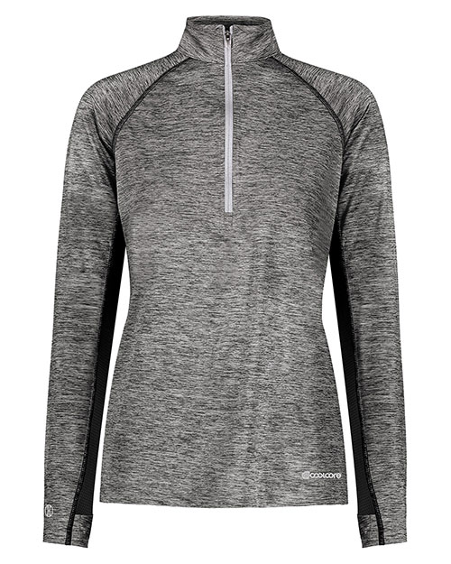 Holloway 222774  Ladies Electrify CoolcoreÂ® 1/2 Zip Pullover at GotApparel