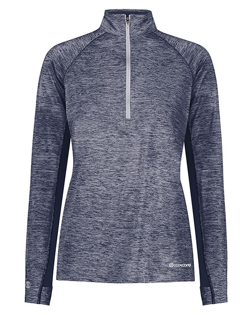 Holloway 222774 Ladies Electrify CoolcoreÂ® 1/2 Zip Pullover at GotApparel