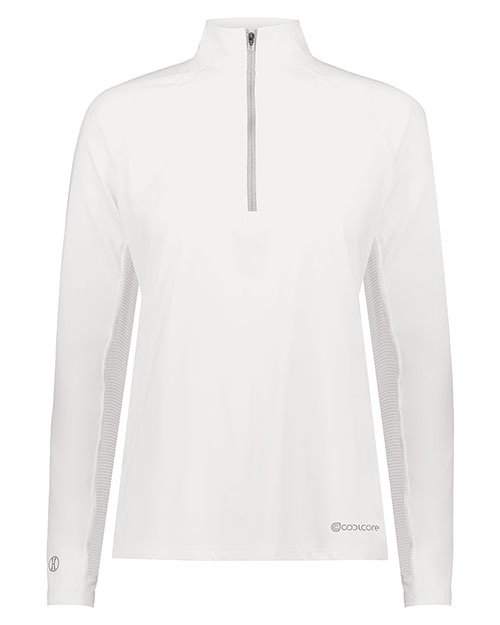 Holloway 222774  Ladies Electrify CoolcoreÂ® 1/2 Zip Pullover at GotApparel