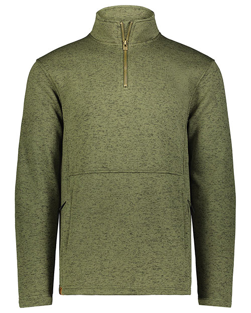 Holloway 223540  Alpine Sweater Fleece 1/4 Zip Pullover at GotApparel
